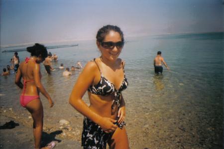 moi a la mer morte